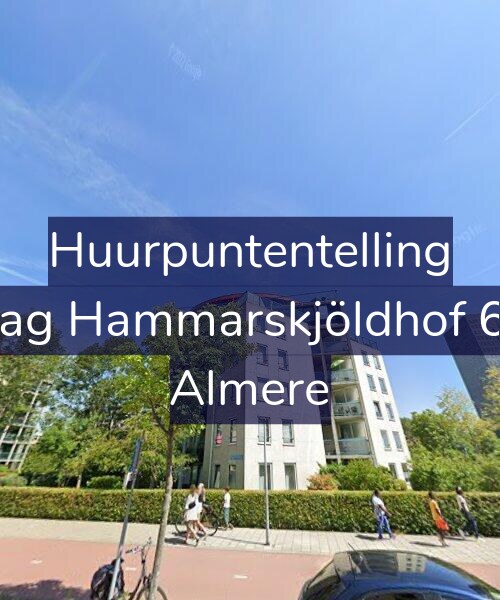 Foto gevel Huurpuntentelling voor Dag Hammarskjöldhof 65, Almere