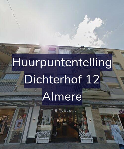 Foto gevel Huurpuntentelling voor Dichterhof 12, Almere