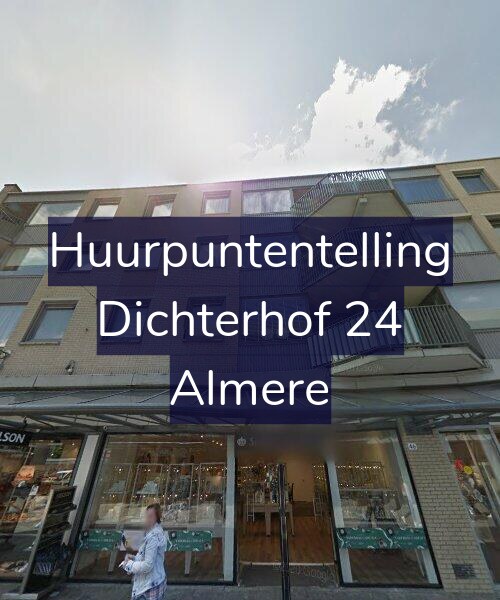 Foto gevel Huurpuntentelling voor Dichterhof 24, Almere
