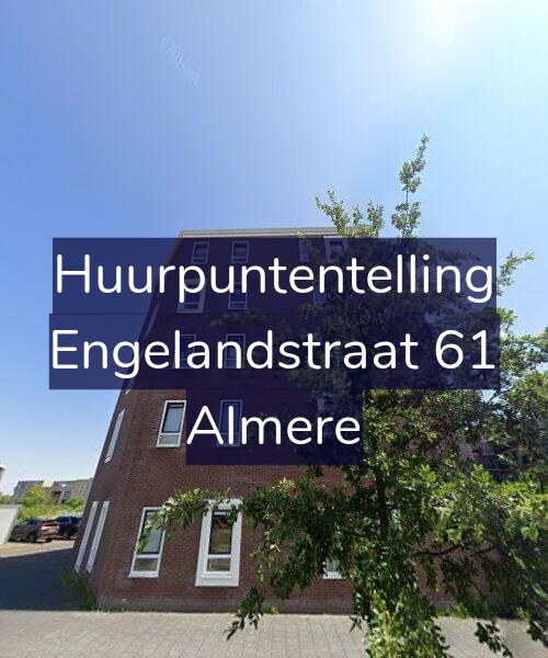 Foto gevel Huurpuntentelling voor Engelandstraat 61, Almere