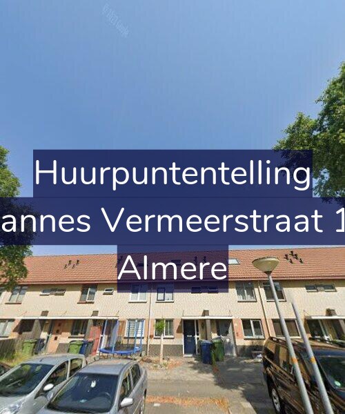 Foto gevel Huurpuntentelling voor Johannes Vermeerstraat 113, Almere