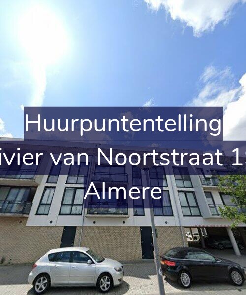 Foto gevel Huurpuntentelling voor Olivier van Noortstraat 190, Almere