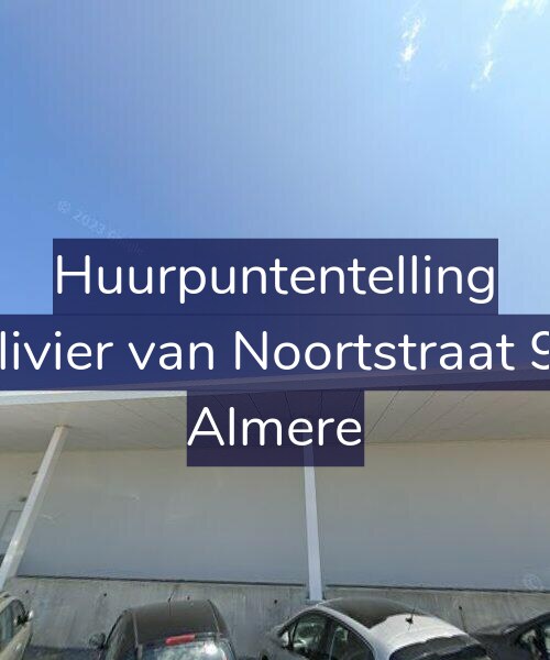 Foto gevel Huurpuntentelling voor Olivier van Noortstraat 90, Almere