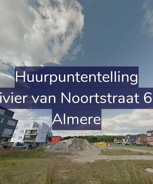 Foto gevel Huurpuntentelling voor Olivier van Noortstraat 6-B, Almere