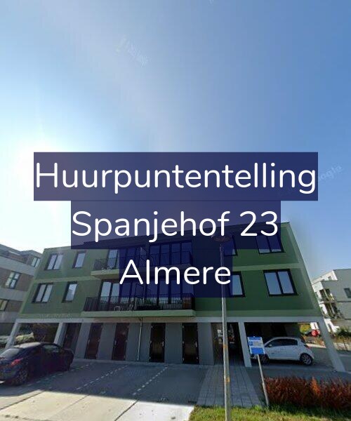 Foto gevel Huurpuntentelling voor Spanjehof 23, Almere