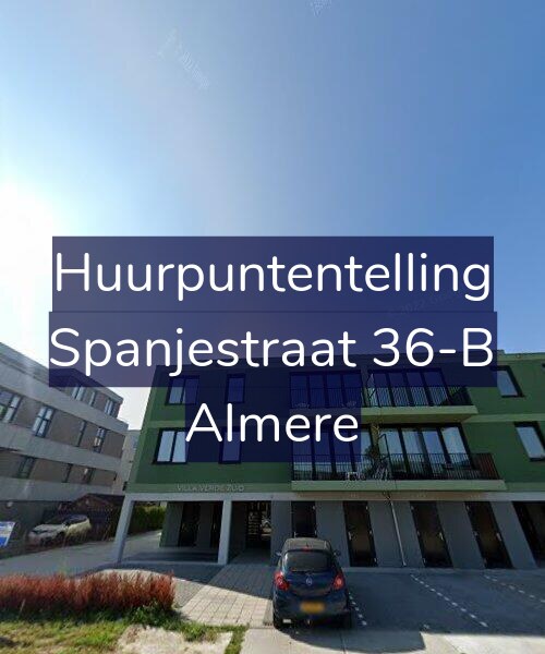 Foto gevel Huurpuntentelling voor Spanjestraat 36-B, Almere