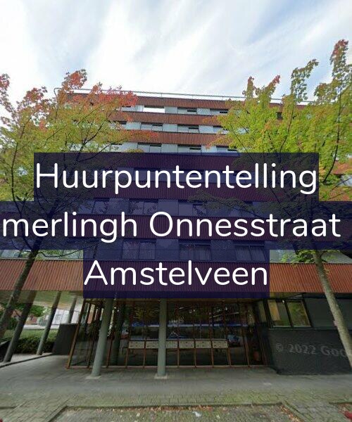 Foto gevel Huurpuntentelling voor Kamerlingh Onnesstraat 18, Amstelveen
