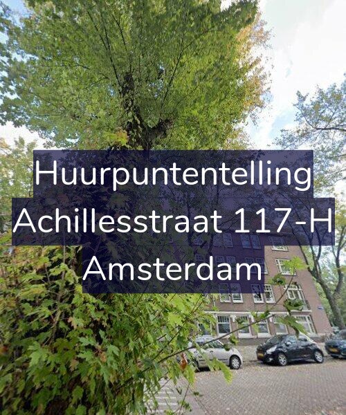Foto gevel Huurpuntentelling voor Achillesstraat 117-H, Amsterdam