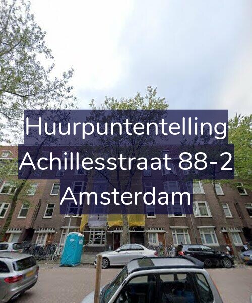 Foto gevel Huurpuntentelling voor Achillesstraat 88-2, Amsterdam