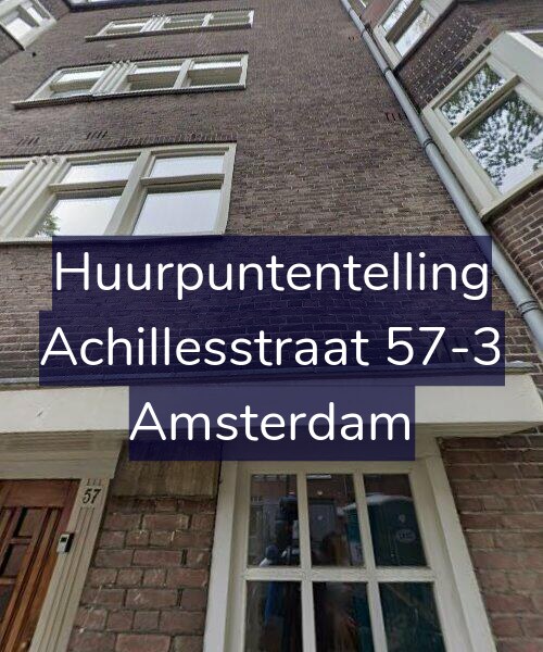 Foto gevel Huurpuntentelling voor Achillesstraat 57-3, Amsterdam