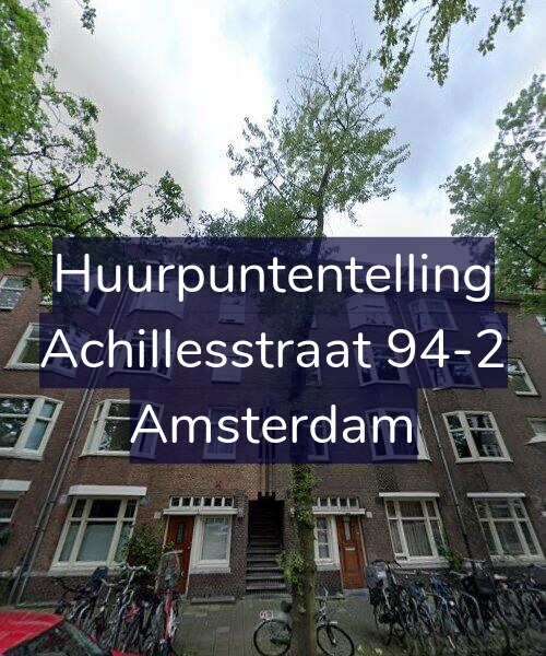 Foto gevel Huurpuntentelling voor Achillesstraat 94-2, Amsterdam
