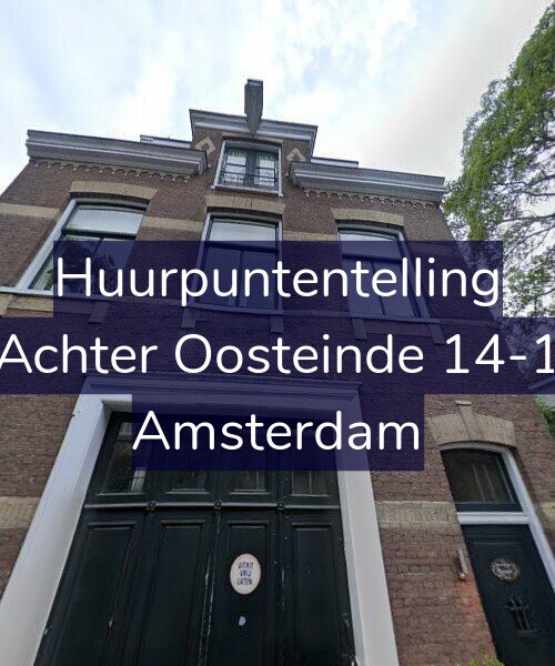 Foto gevel Huurpuntentelling voor Achter Oosteinde 14-1, Amsterdam