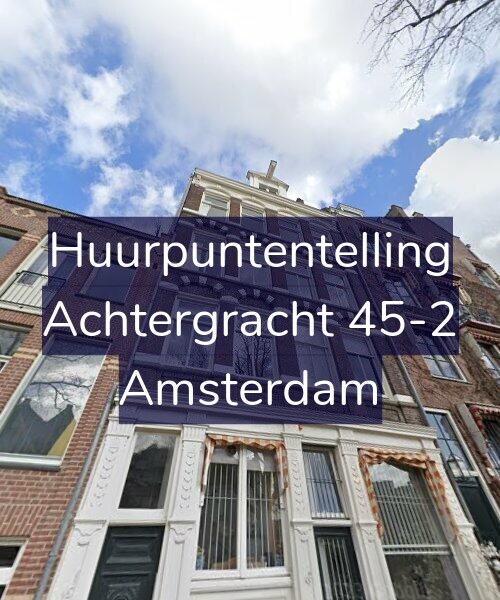 Foto gevel Huurpuntentelling voor Achtergracht 45-2, Amsterdam