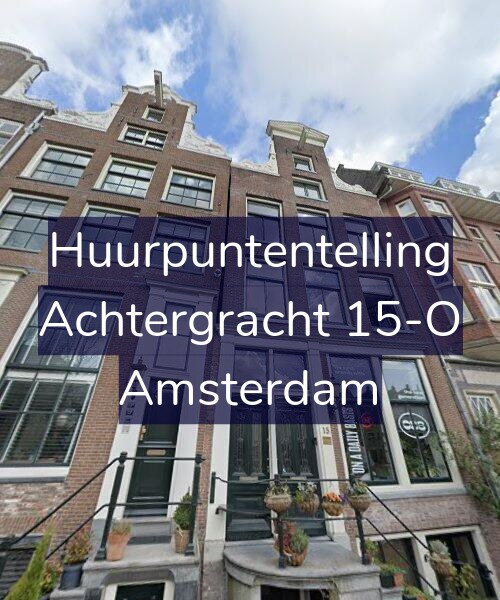 Foto gevel Huurpuntentelling voor Achtergracht 15-O, Amsterdam