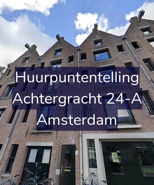 Foto gevel Huurpuntentelling voor Achtergracht 24-A, Amsterdam