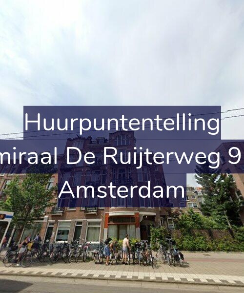 Foto gevel Huurpuntentelling voor Admiraal De Ruijterweg 95-D, Amsterdam