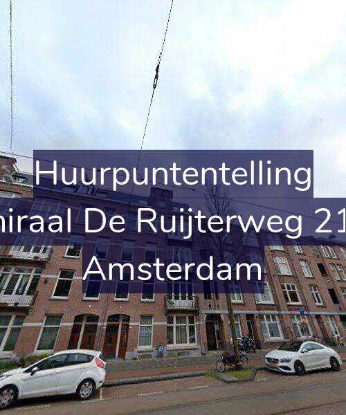 Foto gevel Huurpuntentelling voor Admiraal De Ruijterweg 212-C, Amsterdam