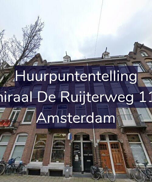 Foto gevel Huurpuntentelling voor Admiraal De Ruijterweg 112-2, Amsterdam