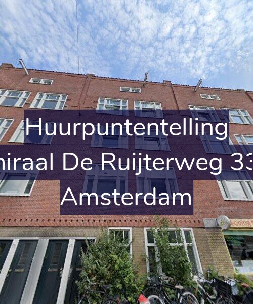 Foto gevel Huurpuntentelling voor Admiraal De Ruijterweg 336-1, Amsterdam