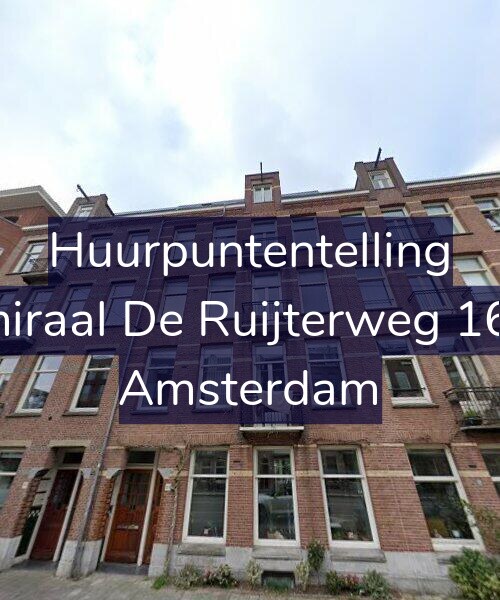 Foto gevel Huurpuntentelling voor Admiraal De Ruijterweg 169-1, Amsterdam
