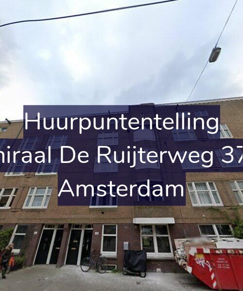 Foto gevel Huurpuntentelling voor Admiraal De Ruijterweg 379-1, Amsterdam