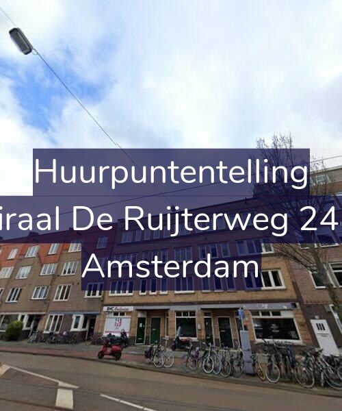 Foto gevel Huurpuntentelling voor Admiraal De Ruijterweg 248-A3, Amsterdam