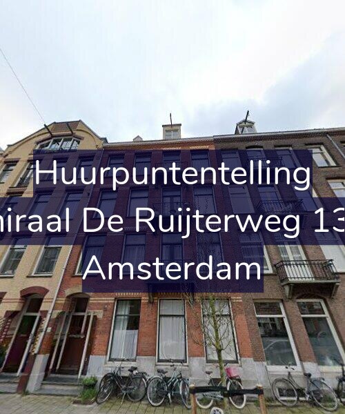 Foto gevel Huurpuntentelling voor Admiraal De Ruijterweg 130-H, Amsterdam