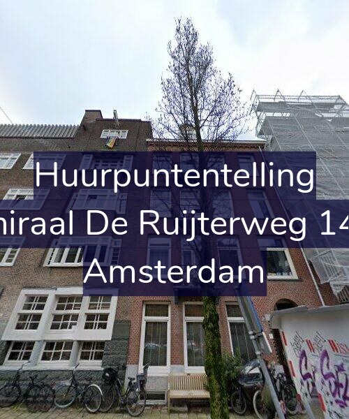 Foto gevel Huurpuntentelling voor Admiraal De Ruijterweg 146-4, Amsterdam