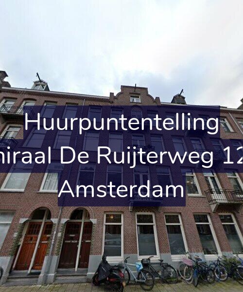 Foto gevel Huurpuntentelling voor Admiraal De Ruijterweg 122-4, Amsterdam