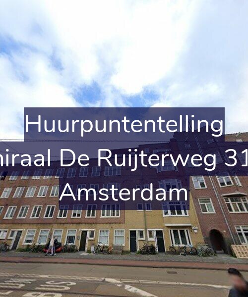 Foto gevel Huurpuntentelling voor Admiraal De Ruijterweg 318-D, Amsterdam