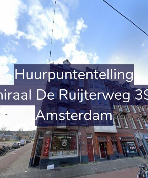 Foto gevel Huurpuntentelling voor Admiraal De Ruijterweg 391-4, Amsterdam