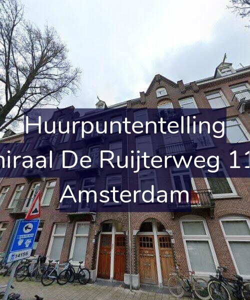 Foto gevel Huurpuntentelling voor Admiraal De Ruijterweg 116-1, Amsterdam