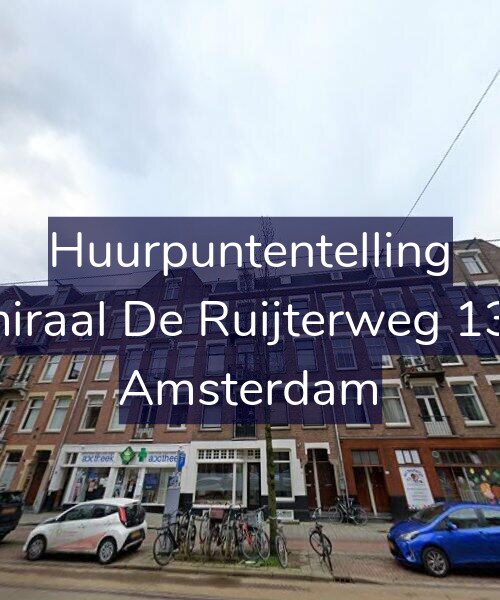 Foto gevel Huurpuntentelling voor Admiraal De Ruijterweg 131-1, Amsterdam
