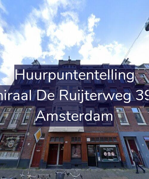 Foto gevel Huurpuntentelling voor Admiraal De Ruijterweg 393-3, Amsterdam