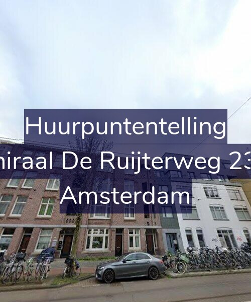 Foto gevel Huurpuntentelling voor Admiraal De Ruijterweg 230-3, Amsterdam