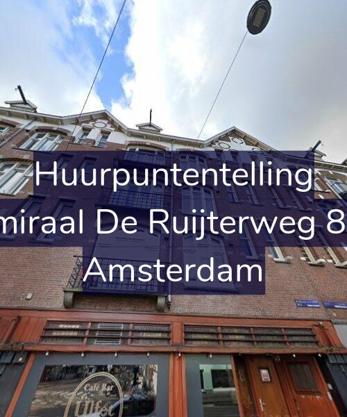 Foto gevel Huurpuntentelling voor Admiraal De Ruijterweg 83-2, Amsterdam