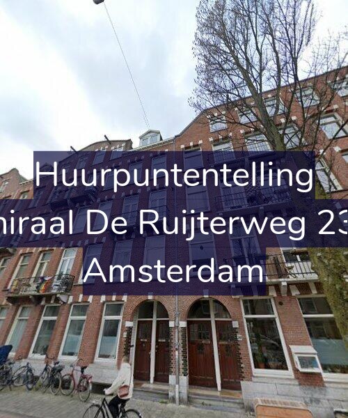 Foto gevel Huurpuntentelling voor Admiraal De Ruijterweg 239-4, Amsterdam