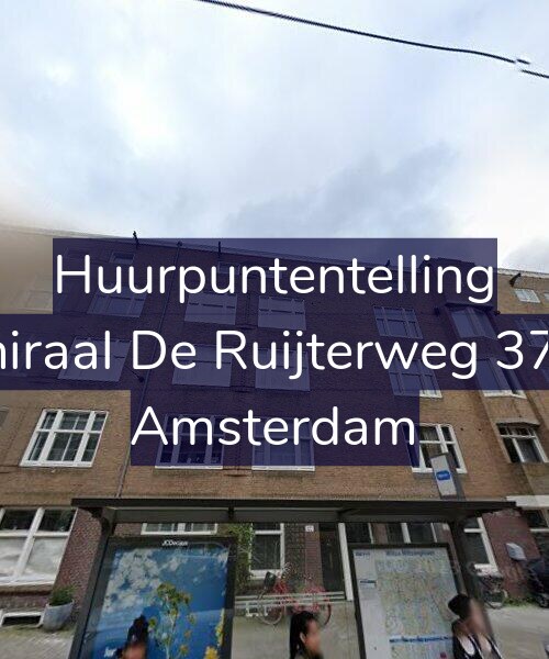 Foto gevel Huurpuntentelling voor Admiraal De Ruijterweg 377-H, Amsterdam