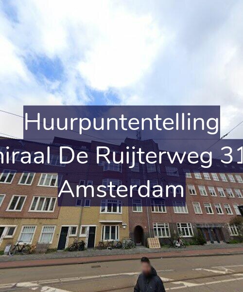 Foto gevel Huurpuntentelling voor Admiraal De Ruijterweg 316-B, Amsterdam