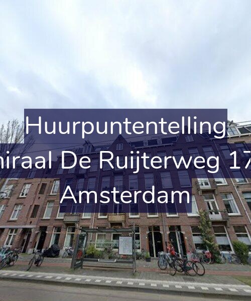 Foto gevel Huurpuntentelling voor Admiraal De Ruijterweg 176-B, Amsterdam