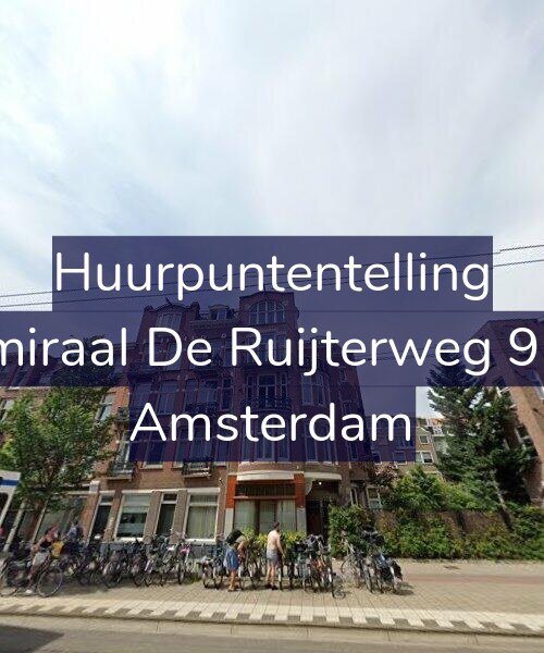Foto gevel Huurpuntentelling voor Admiraal De Ruijterweg 95-G, Amsterdam