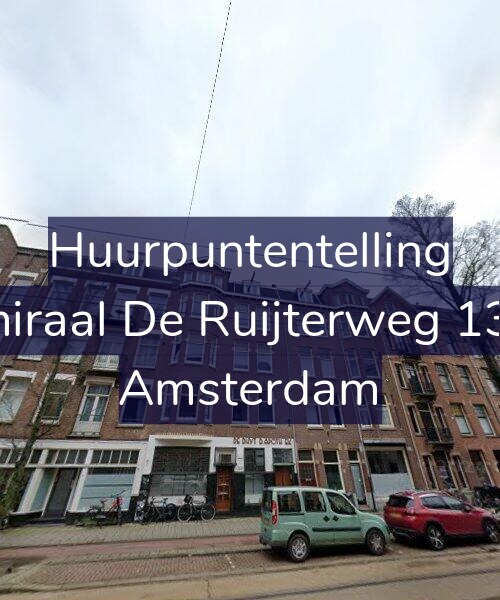 Foto gevel Huurpuntentelling voor Admiraal De Ruijterweg 139-1, Amsterdam