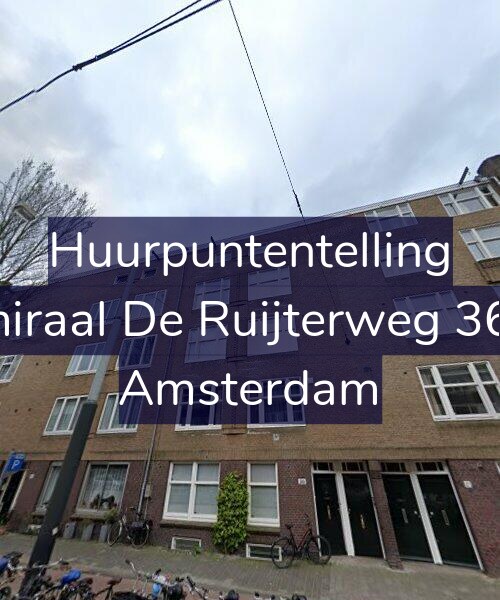 Foto gevel Huurpuntentelling voor Admiraal De Ruijterweg 369-4, Amsterdam