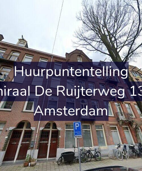 Foto gevel Huurpuntentelling voor Admiraal De Ruijterweg 136-1, Amsterdam