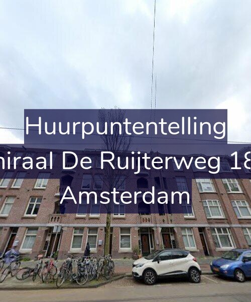 Foto gevel Huurpuntentelling voor Admiraal De Ruijterweg 184-2, Amsterdam