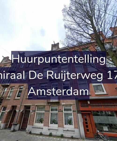 Foto gevel Huurpuntentelling voor Admiraal De Ruijterweg 173-1, Amsterdam