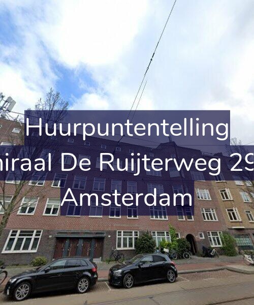 Foto gevel Huurpuntentelling voor Admiraal De Ruijterweg 294-H, Amsterdam