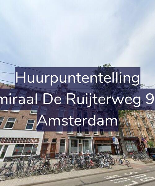 Foto gevel Huurpuntentelling voor Admiraal De Ruijterweg 99-4, Amsterdam