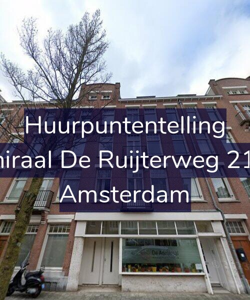 Foto gevel Huurpuntentelling voor Admiraal De Ruijterweg 217-C, Amsterdam