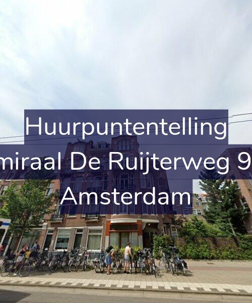 Foto gevel Huurpuntentelling voor Admiraal De Ruijterweg 95-F, Amsterdam